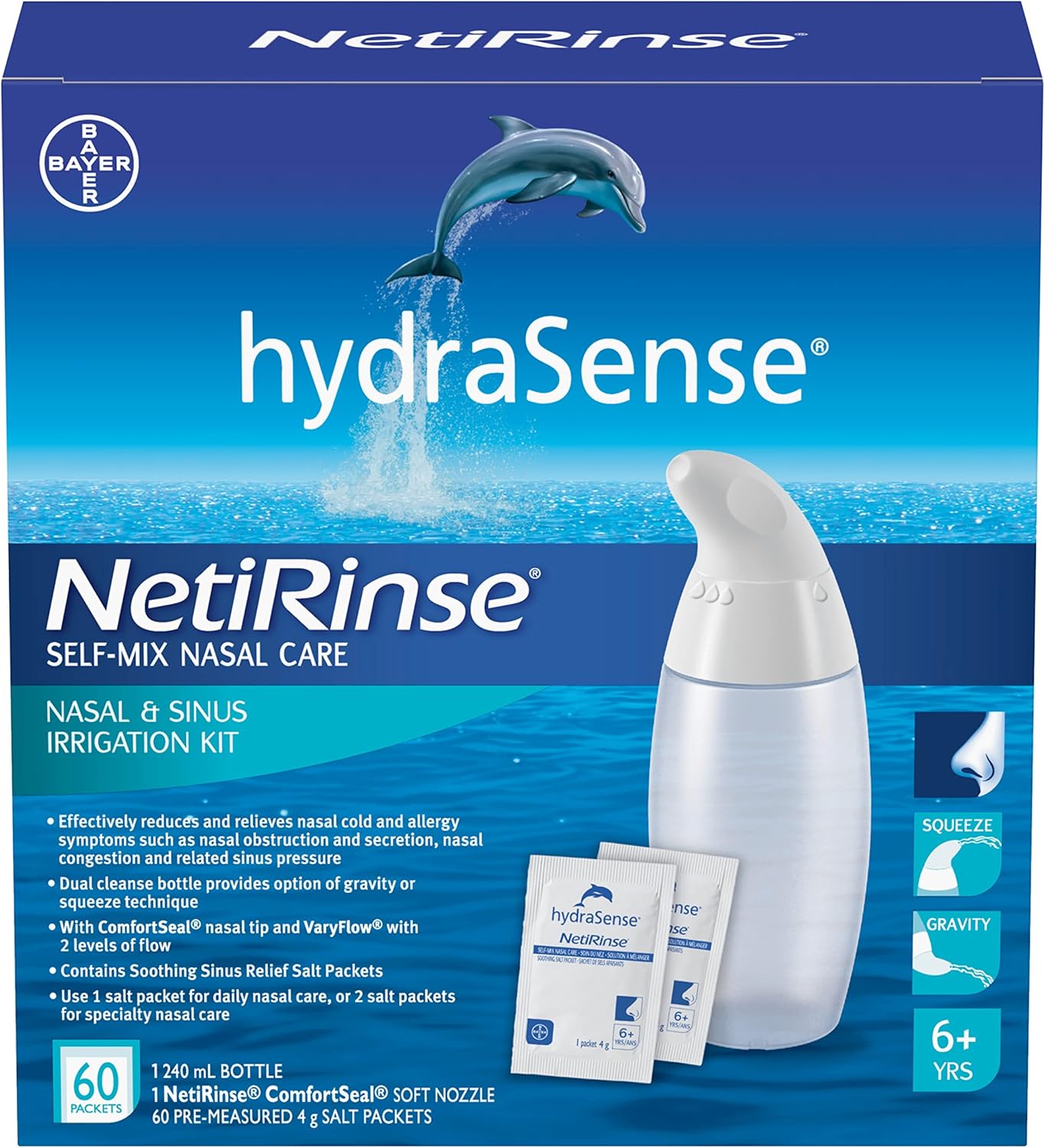 NetiRinse 2-in-1 Nasal and Sinus Irrigation Kit