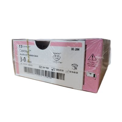 Caprosyn™ Suture 3-0 (w/CV-23 Needle)