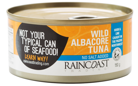 Raincoast: Albacore Tuna No Salt added