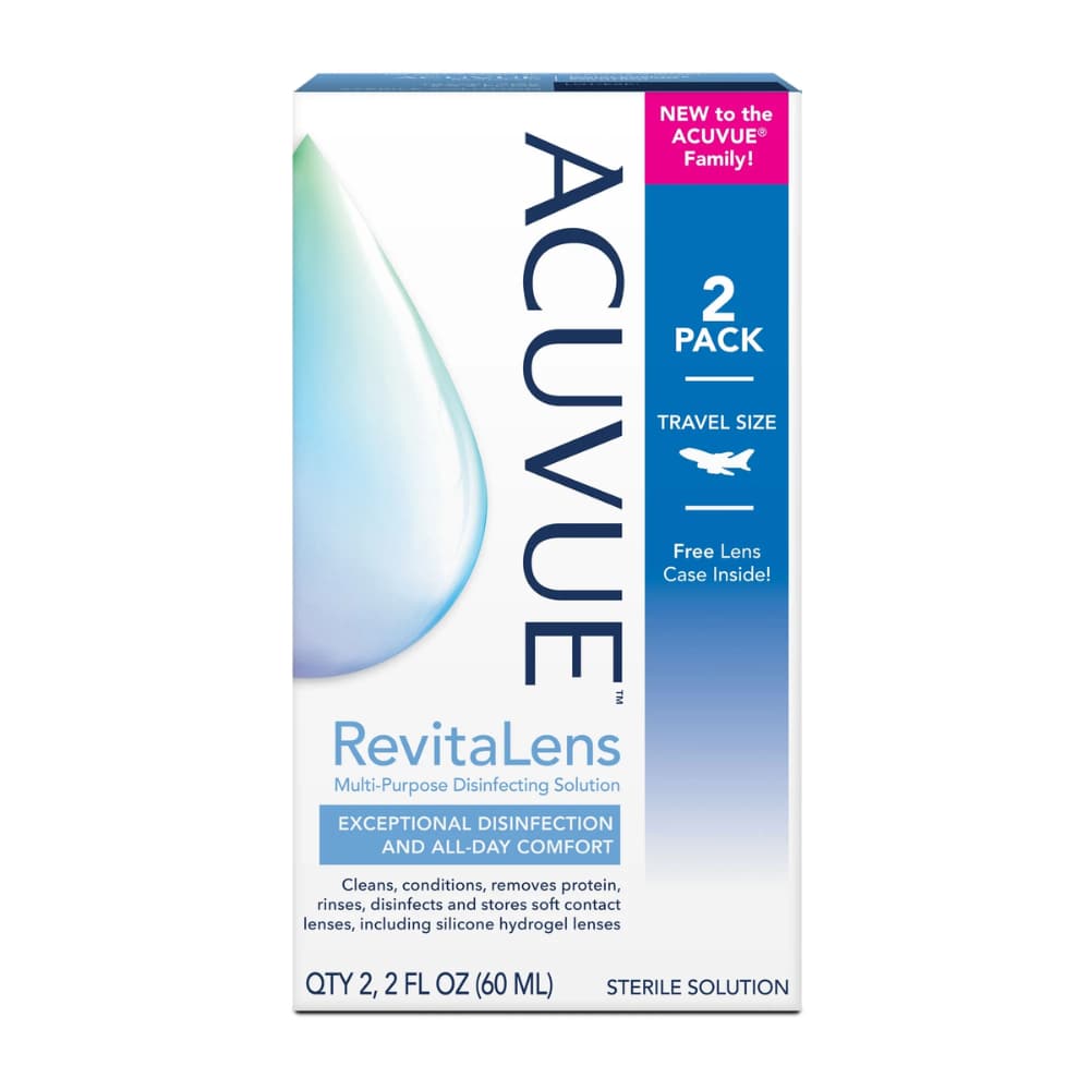 Acuvue RevitaLens Multi-Purpose Disinfecting Solution - 2x60ml