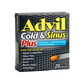 Advil Cold & Sinus Plus Caplets 20s Fast Relief for Cold, Sinus & Nasal Congestion