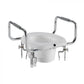 Airway Adjustable Raised Toilet Seat With Arms