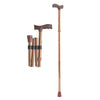 Aluminum Folding Canes, Height Adjustable Bronze