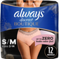 Always Discreet Boutique Maximum Protection Underwear - Small/Medium - 12s