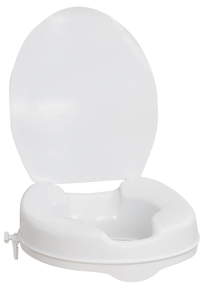 AquaSense Raised Toilet Seat with Lid
