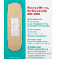 BAND-AID Brand SKIN-FLEX Adhesive Bandages, All One Size, 25 Count