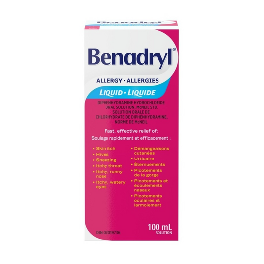 BENADRYL ELIXIR 100ML