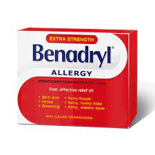 BENADRYL EXTRA STRENGTH 12 TABLETSBENADRYL EXTRA STRENGTH 12 TABLETS