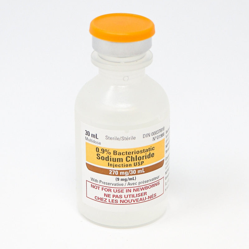 Bacteriostatic Sodium Chloride | Hospira - Pack per 5