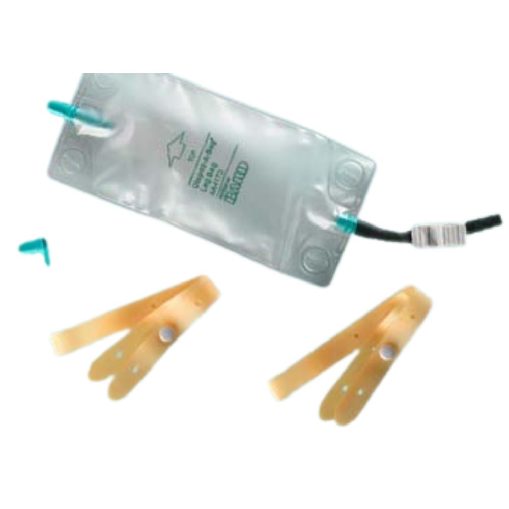 BARD® DISPOZ-A-BAG® Leg Bag, Flip-Flo™ Valve, Large - 32oz