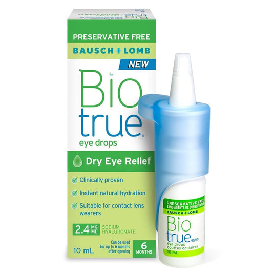 Bausch & Lomb Biotrue Eye Drops Dry Eye Relief - 10ml