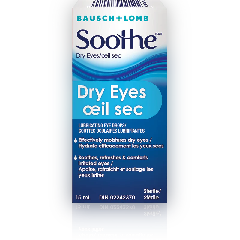 Bausch + Lomb Soothe Dry Eyes Drops - 15ml