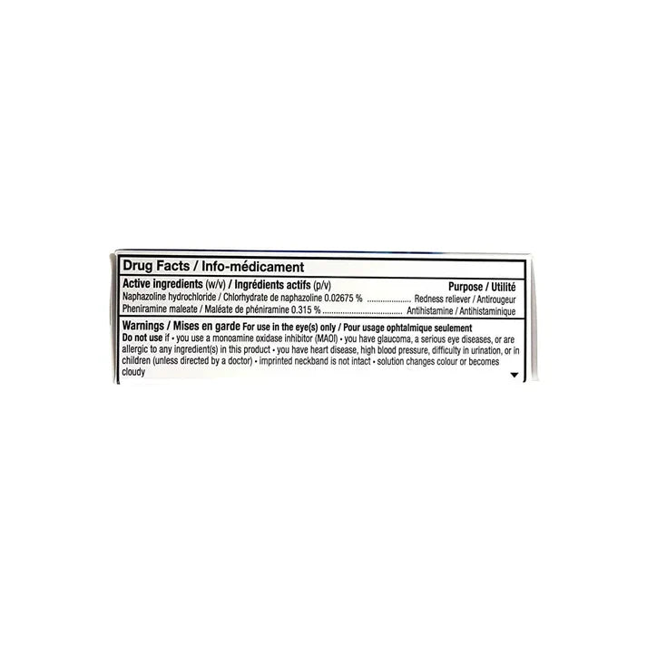 Bausch + Lomb Soothe Allergy Antihistamine Eye Drops - 15ml