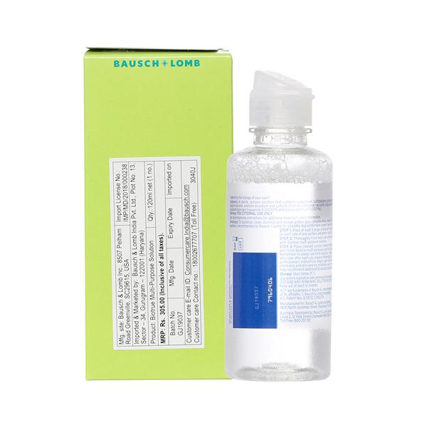 Bausch and Lomb Biotrue Multi-Purpose Solution - 120ml