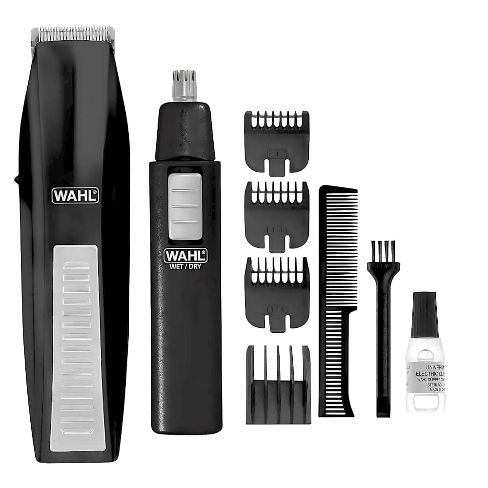 Beard Trimmer with Bonus Ear/Nose Trimmer is a high-performance