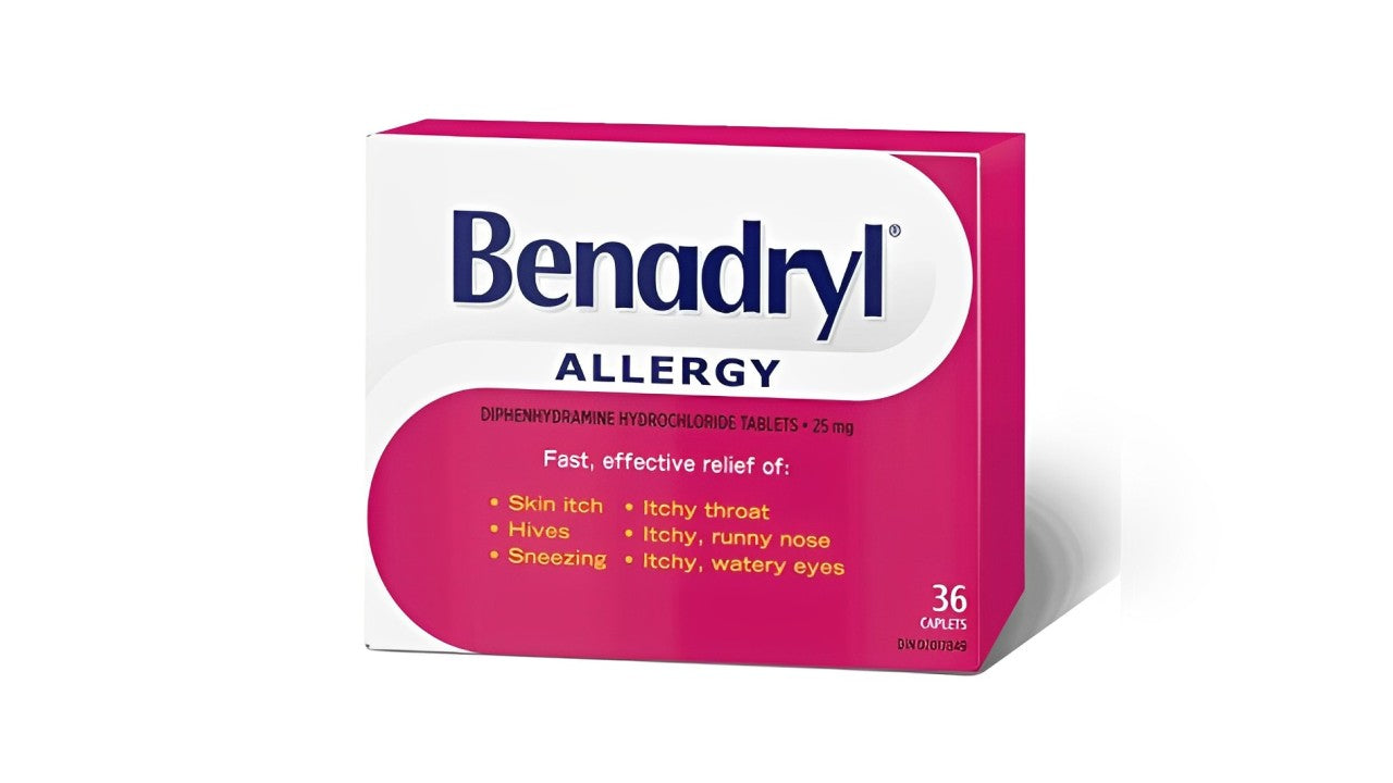 Benadryl Allergy Caplets - 36's