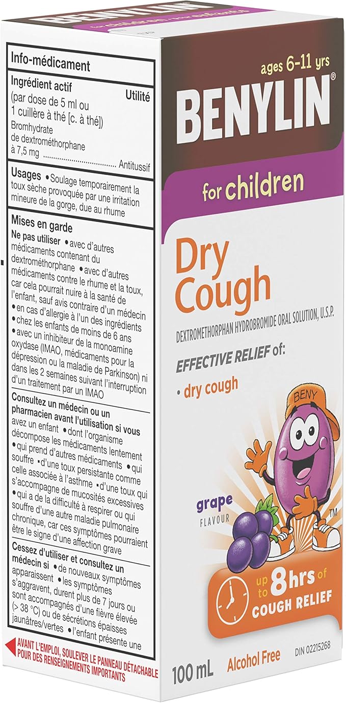 Benylin DM for Children - Grape - 100ml