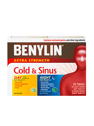 Benylin Extra Strength Cold & Sinus Day/Night Tablets - 20's
