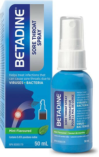 Betadine® Sore Throat Spray 50mL