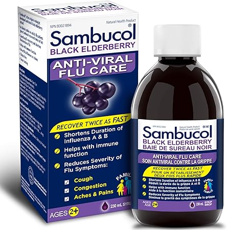 Black Elderberry Anti-Viral Flu Care Syrup