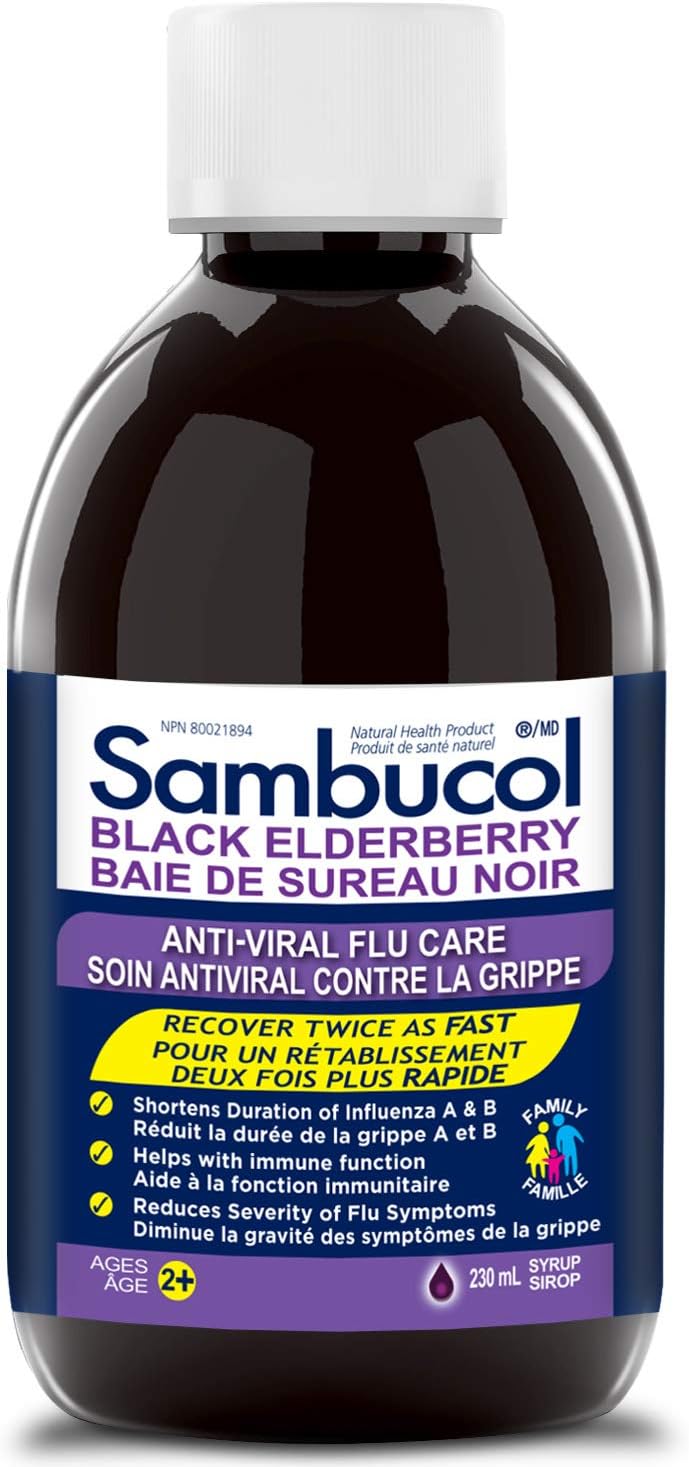 Black Elderberry Anti-Viral Flu Care Syrup
