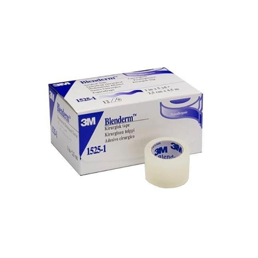 Blenderm Plastic Tape, Occlusive, Transparent