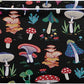 Bohomia Magic Mushroom Storage Basket Large Bin Laundry Boxes Toys Foldable Home Organizer Bag 14.2x10.2x8.3 Inches 2 PCs