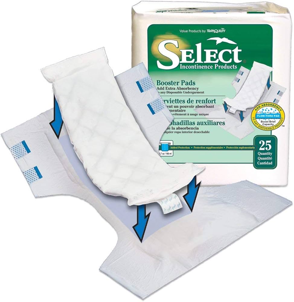 Booster Pad, 25 Count, 12" x 4.25"