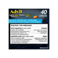 Buy Advil Cold & Sinus Nighttime 40 Caplets Sleep & Sinus Relief in One