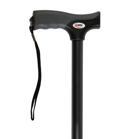 CAREX Soft Grip Derby Cane - Black