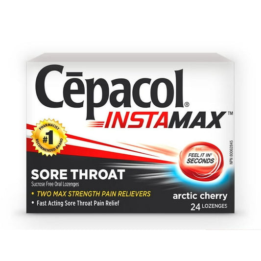 CEPACOL INSTAMAX LOZ ARTIC CHERRY 24CEPACOL INSTAMAX LOZ ARTIC CHERRY 24