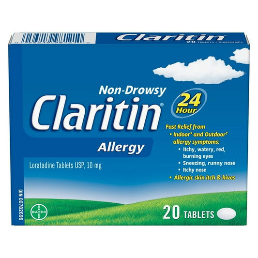 CLARITIN 10MG 20 TABLETSCLARITIN 10MG 20 TABLETS