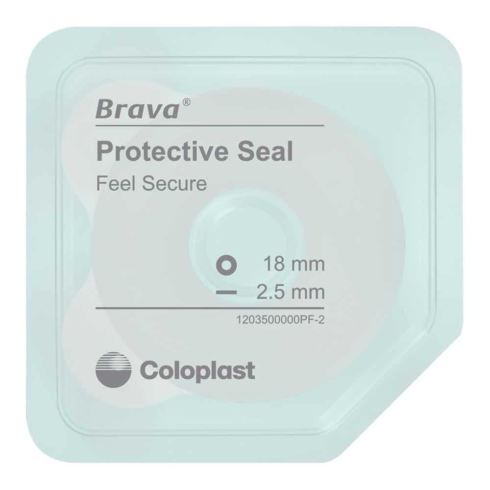 Bx/10 Brava Wide Adhesive Protective Rings 18mm Id 57mm Od 2.5mm Thick