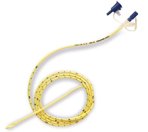 Bx/10 Corflo Ultra Nasogastric Feeding Tube W/ Stylet 6Fr O.D. 36"L Pediatric Anti-Clog Polyurethane Pink Graduated Latex Free