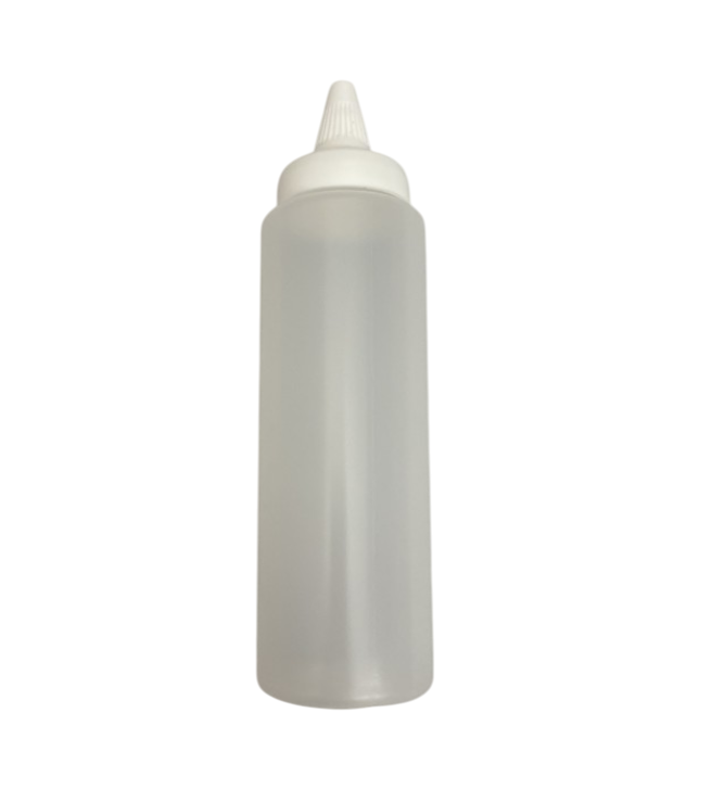 Ultrasound Gel Empty Refill Bottle with twist cap (no label), 250ml