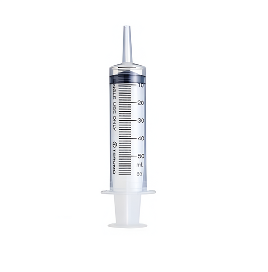 Syringe Only, 60cc Catheter Tip - 20/Box