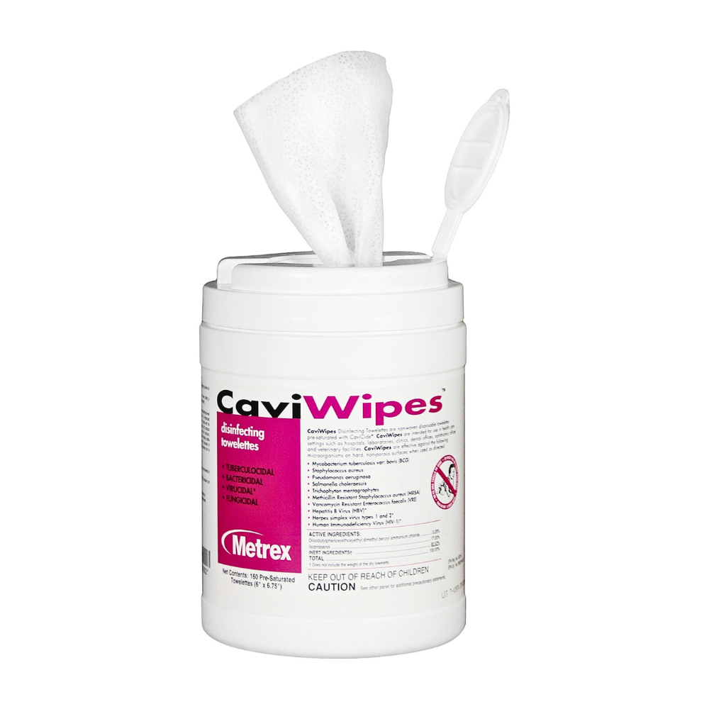 CaviWipes Disinfectant Wipes 2-Pack 160 Ct Each