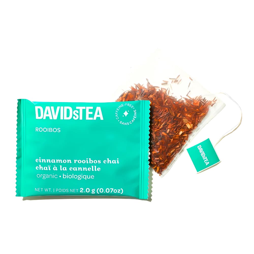 Cinnamon Rooibos Chai Spiced Herbal Tea by DAVIDsTEA