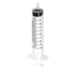 Clear barrel Terumo syringe