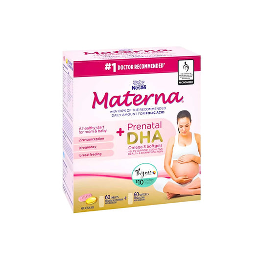 DHA Prenatal Supplement Combo-Pack 60 tablets 60 softgels