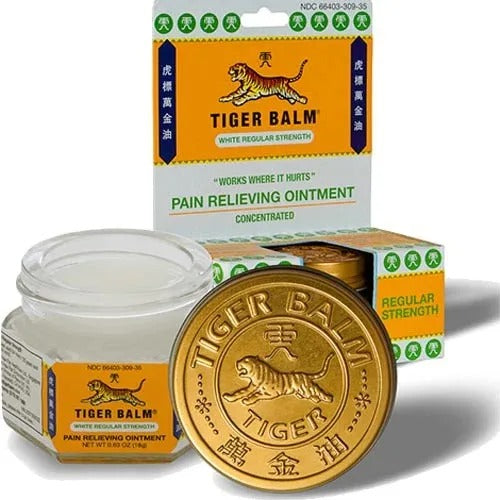 TIGER BALM WHITE REGULAR 18GTIGER BALM WHITE REGULAR 18G
