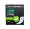 Depend Fresh Protection Incontinence Pads for Men - Maximum - 52's