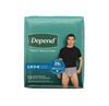 Depend Fresh Protection Incontinence Underwear for Men - Maximum Absorbency - Small/Medium - 19's