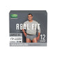 Depend Real Fit Incontinence Underwear for Men - Black/Grey - Maximum Absorbency - Large/Extra-Large/12 Count