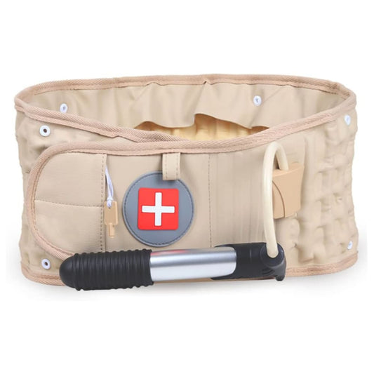 Dr.HO Spinal Decompression Back Belt &amp; Lumbar Traction Device Brace Back Pain Lower Support Spinal Air Traction &amp; Extender