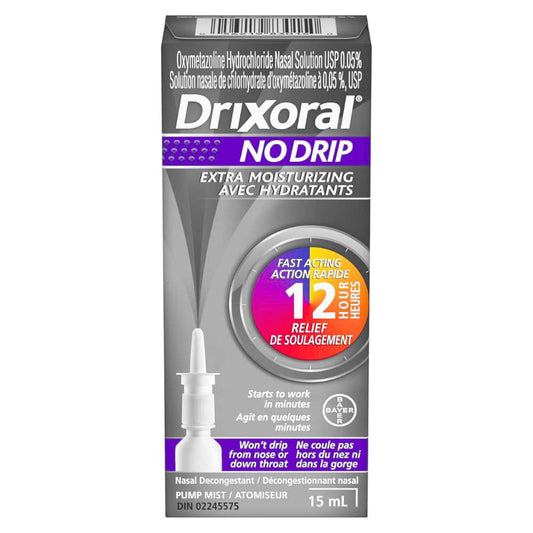 Drixoral No-Drip Extra-Moisture Spray 15ml