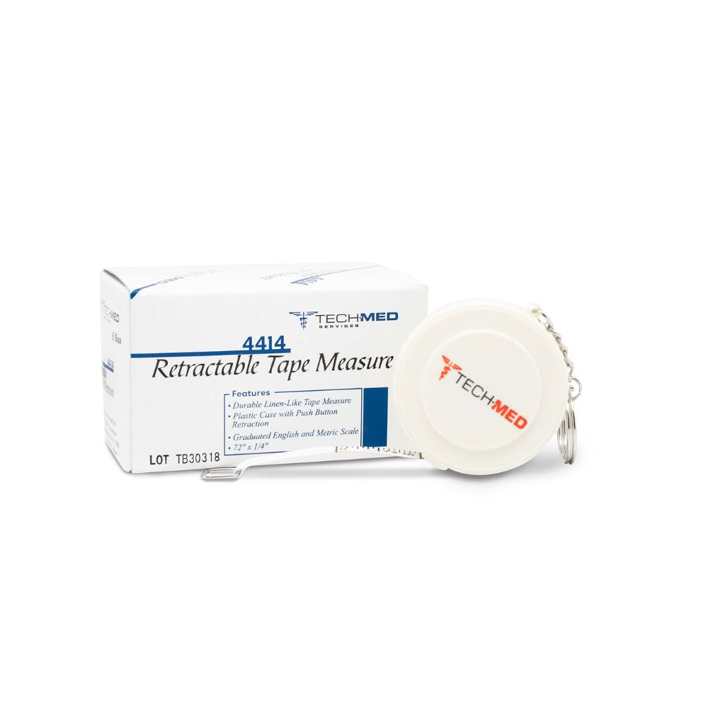 Tech-Med® Retractable Tape Measure, 72" (Per Each)