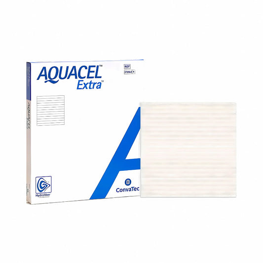 Convatec AQUACEL EXTRA - Hydrofiber Dressing 2\ x Box of 10"