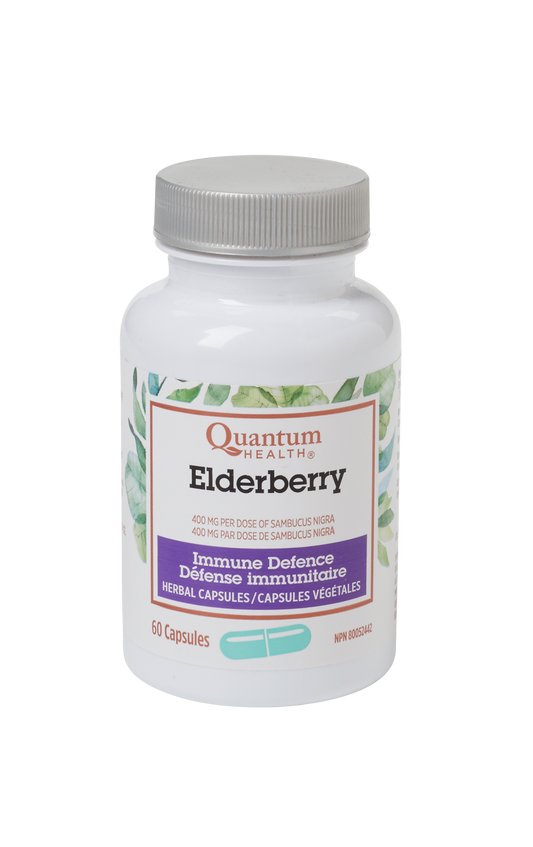 Quantum Health: Elderberry 60 count capsules