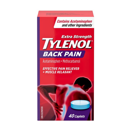 Extra Strength Back Pain Relief & Muscle Relaxant